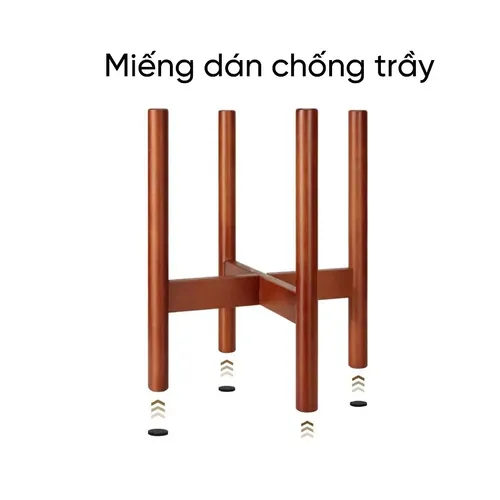🌿 Khám Phá Đôn Gỗ Vuông Đẹp MONROVIA- Giá Đỡ Chậu Cây Chống Ẩm Cao cấp.