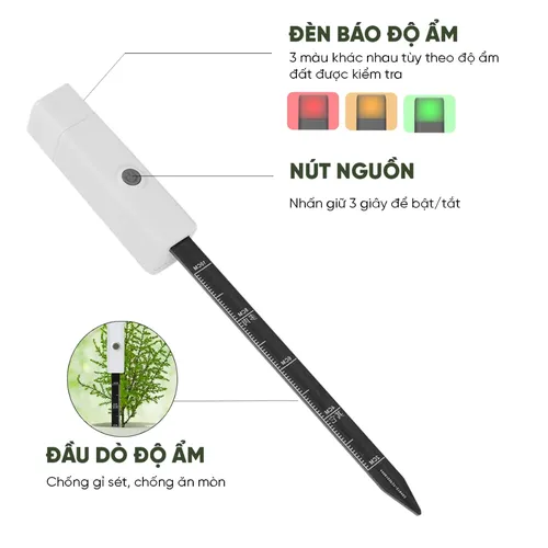 Dụng Cụ Đo Độ Ẩm Đất MONROVIA Tiện Lợi – Tưới Cây Đúng Cách, Hiệu Quả Tối Đa.