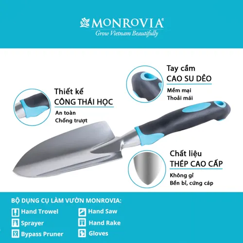 Bộ Dụng Cụ Làm Vườn 4 Món Cao Cấp - Chăm Sóc Vườn Từ A Đến Z.