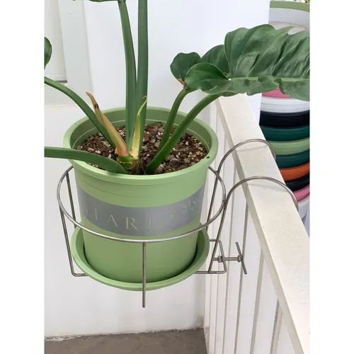 🌱Giỏ Treo Chậu Cây Ban Công VIETPOT - Bền Bỉ, Chống Rỉ, Tô Điểm Không Gian Sống!