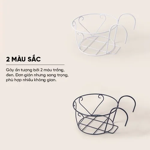 Giỏ Treo Cây Ban Công MONROVIA Thời Thượng – Tạo Nên Vẻ Đẹp Tươi Mới.