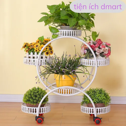 Kệ Cây Cảnh Bằng Sắt 6 Tầng- Tối Ưu Không Gian Sống Của Bạn.