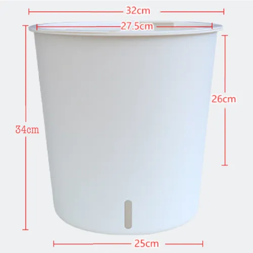 🔥 Chậu Nhựa Tròn Trồng Cây Cỡ Lớn Siêu Bền - Lựa Chọn Hoàn Hảo Cho Không Gian Xanh Mát!