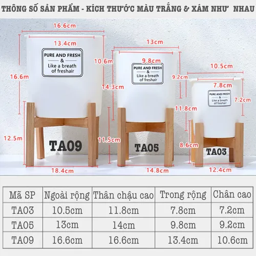 🌺 Chậu Nhựa Trồng Cây Thông Minh Oliz TA0: Thoát Nước Tốt, Giữ Ẩm Hiệu Quả.