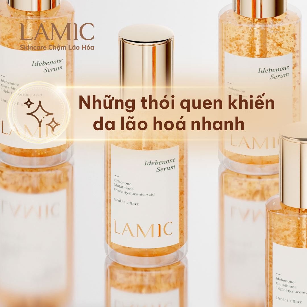 Những thói quen khiến da lão hoá nhanh mà ít ai để ý?