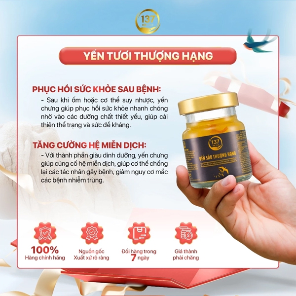 Hộp Quà Vinh Hoa Phú Quý - Yến Sào 137 HN NEST Cao Cấp