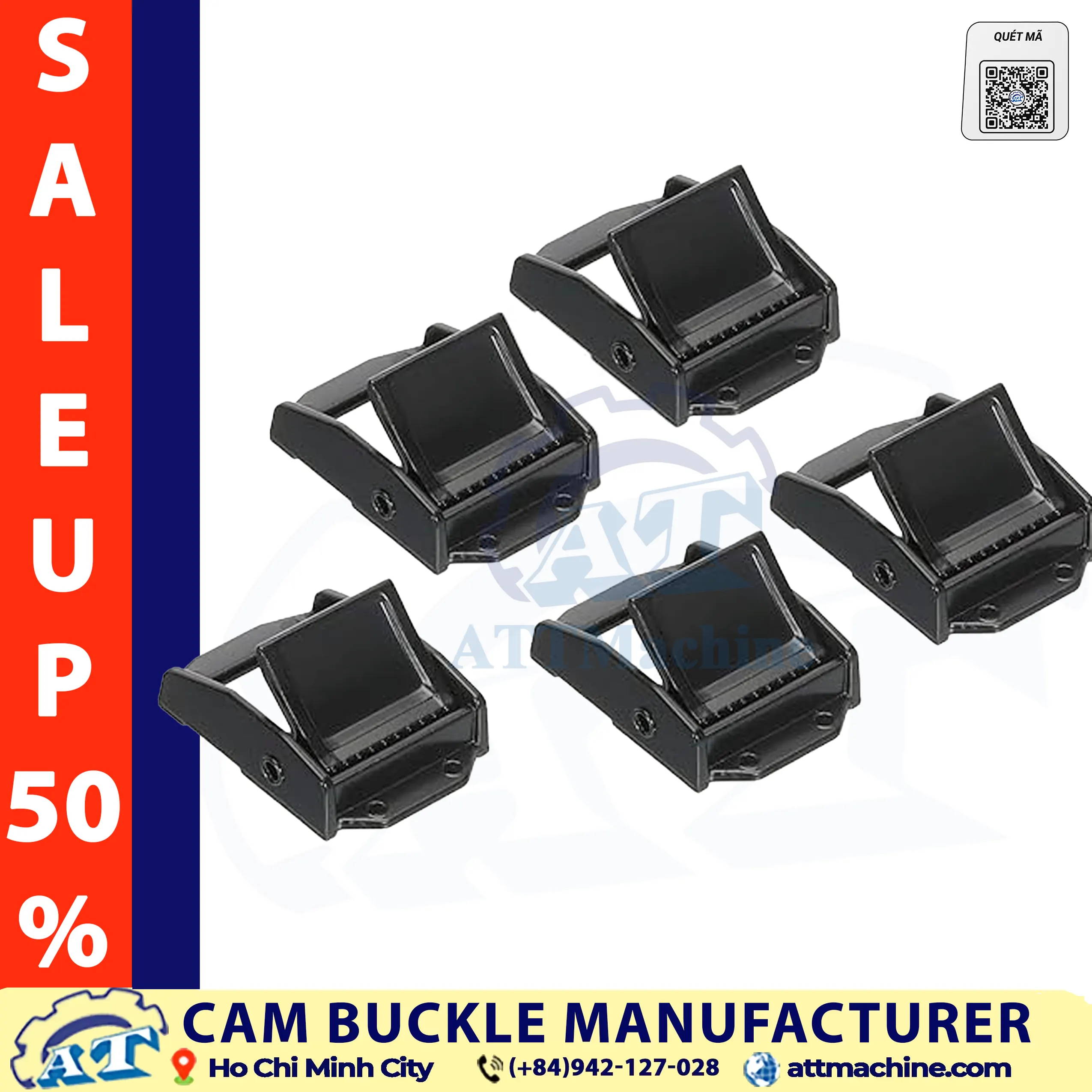 Black Cam Buckle Manufacturer for OEM, Wholesale