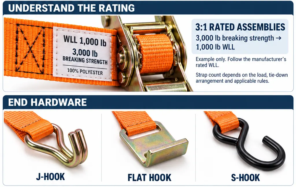 Ratchet Strap Selection and Use Guide