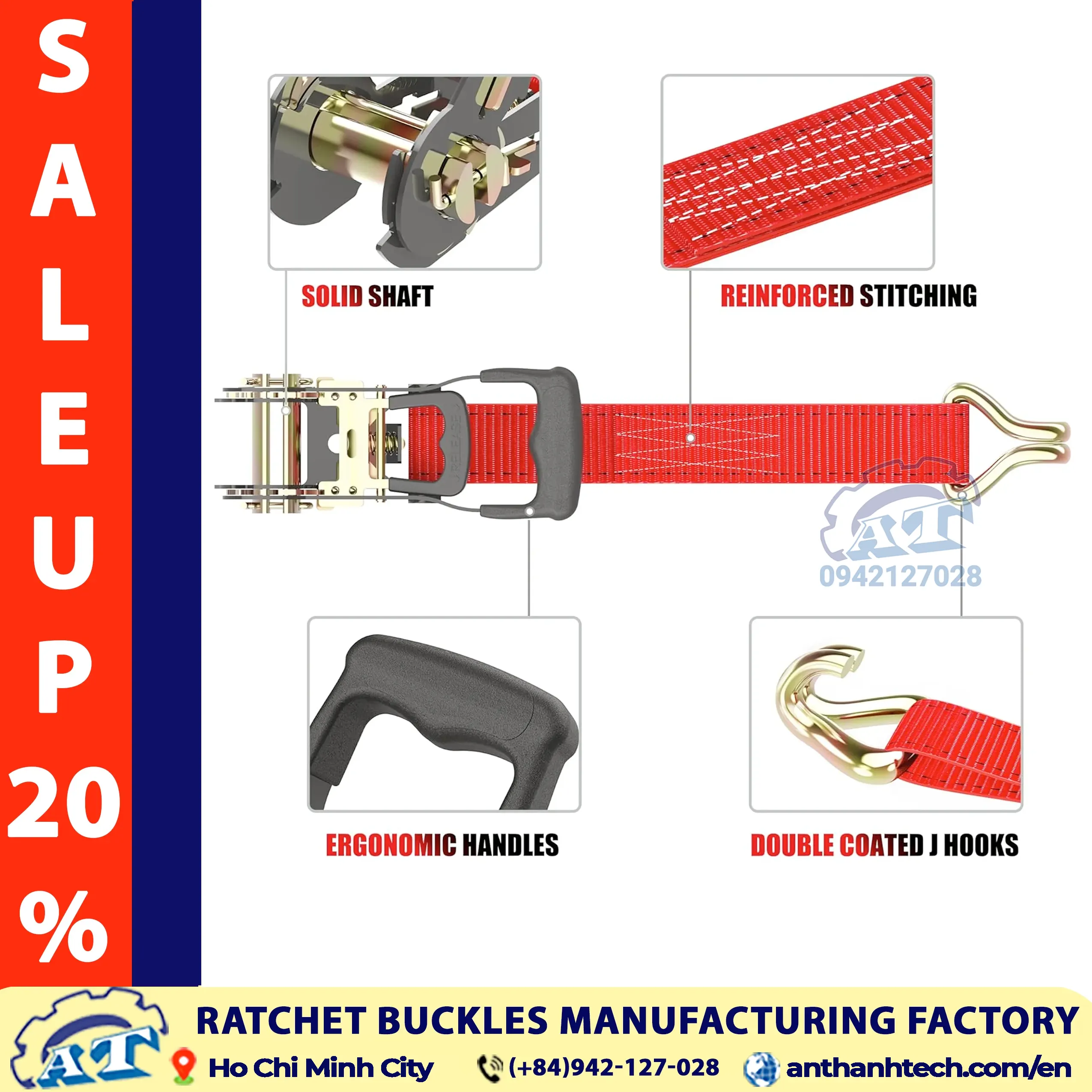 The Best Ratchet Straps - Tested by An Thanh Tech