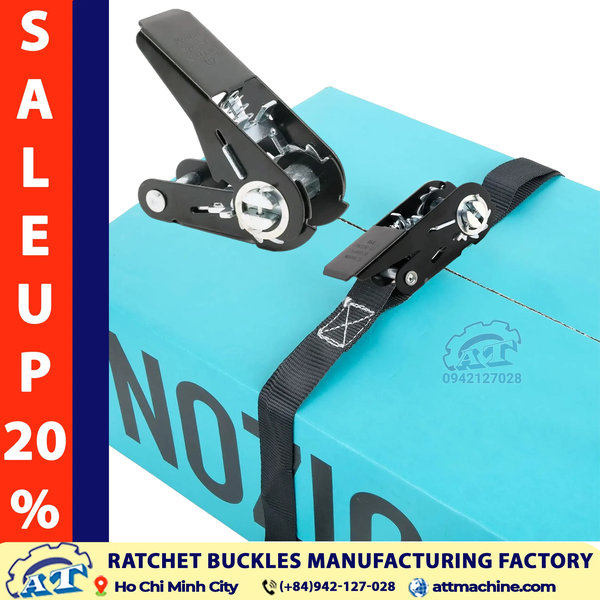 1 Inch Ratchet Buckle - 1940lb