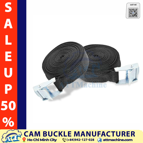 1.5 Inch Cam Buckle for 38mm Webbing