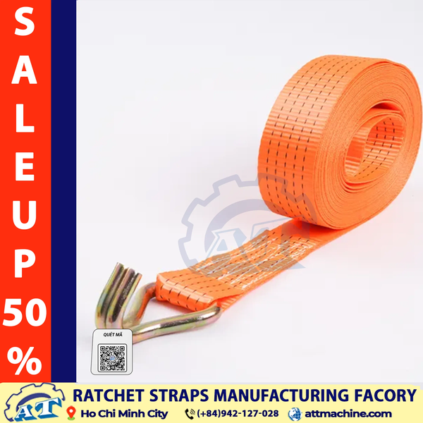 2 Inch Ratchet Straps (3 Ton Capacity)