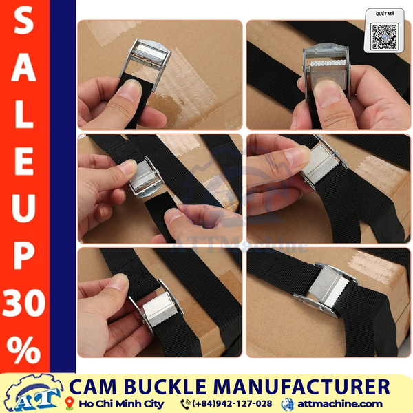 2 Inch Cam Buckle for 50mm Tie-Down Straps