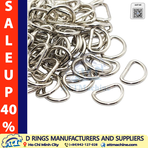 1 Inch D Ring – 25mm Cargo Tie-Down Ring Wholesale