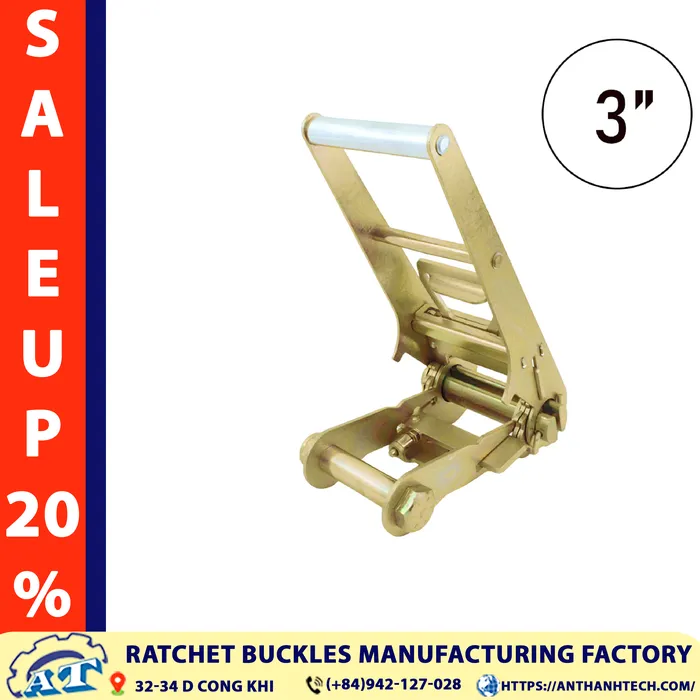 3 Inch Ratchet Buckle