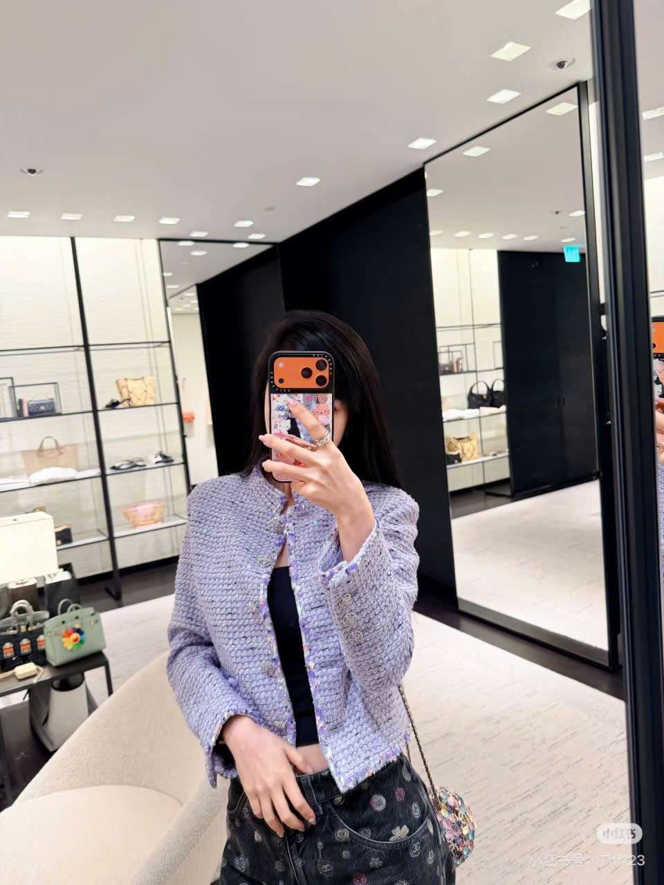 Áo Tweed Chanel Vip Like Auth Màu Tím Tại Hải Phòng Áo Tweed Chanel Vip Like Auth Màu Tím Tại Hải Phòng