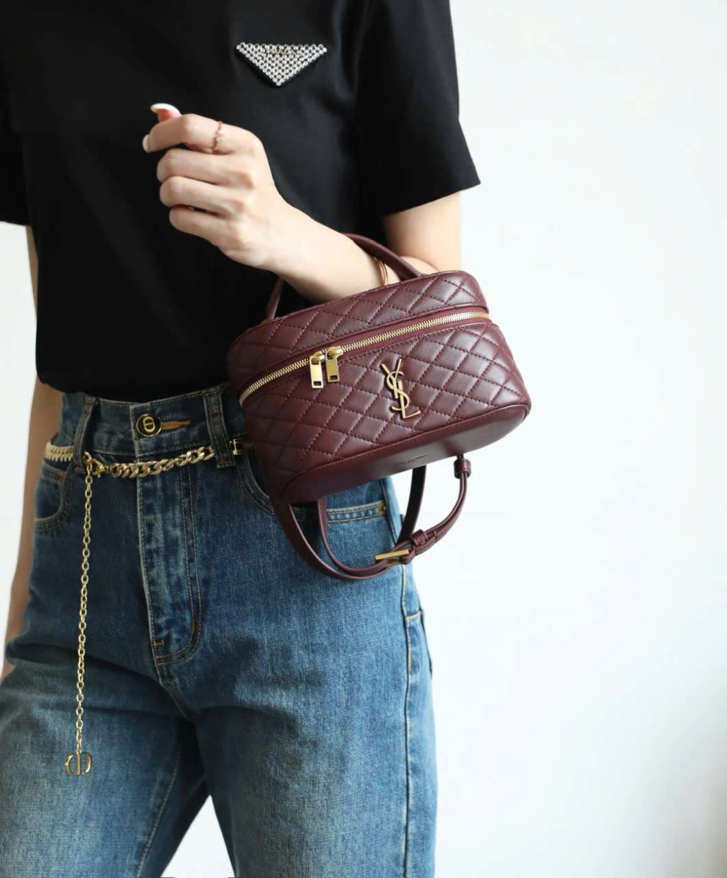 Bộ Sưu Tập Túi Ysl Vanity Bag Da Cừu Size 18 Luxury Bộ Sưu Tập Túi Ysl Vanity Bag Da Cừu Size 18 Luxury