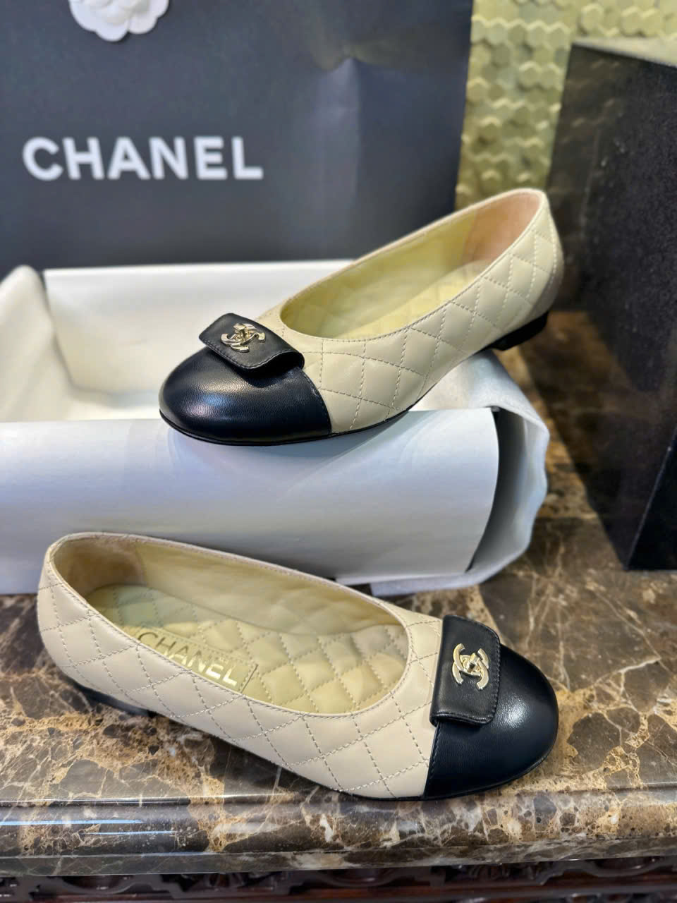 các mẫu giày chanel slingback ballet flats các mẫu giày chanel slingback ballet flats
