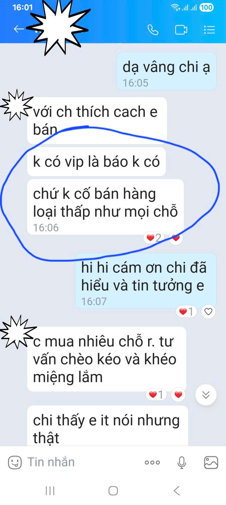 nhận xét của chị khách hàng ruột sau nhiều lần mua hàng nhận xét của chị khách hàng ruột sau nhiều lần mua hàng