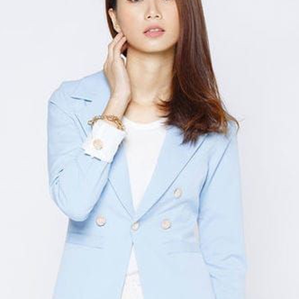 Đầm xòe Maxi nơ xanh 