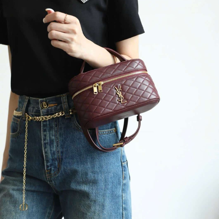 Bộ Sưu Tập Túi Ysl Vanity Bag Da Cừu Dùng Khi Đi Tiệc