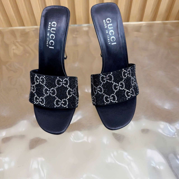 Dép Gucci Cao Gót Like Auth Đủ Màu Tạo Điểm Nhấn Phong Cách