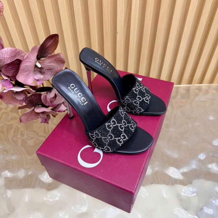 Dép Gucci Cao Gót Like Auth Đủ Màu Tạo Điểm Nhấn Phong Cách