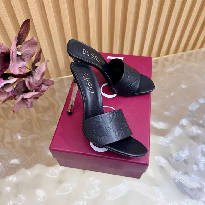 Dép Gucci Cao Gót Like Auth Đủ Màu Tạo Điểm Nhấn Phong Cách