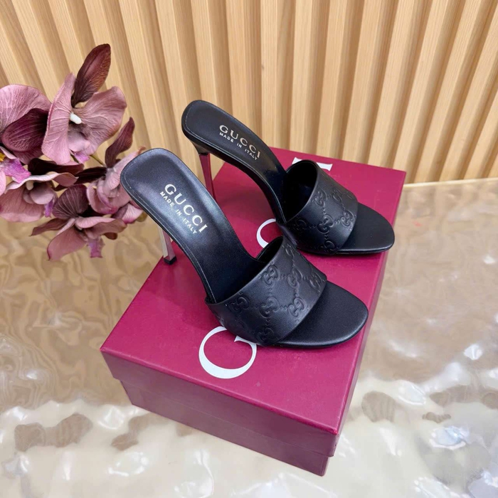 Dép Gucci Cao Gót Like Auth Đủ Màu Tạo Điểm Nhấn Phong Cách