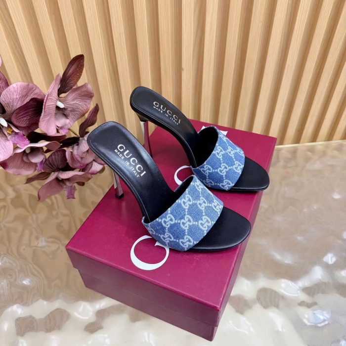 Dép Gucci Cao Gót Like Auth Đủ Màu Tạo Điểm Nhấn Phong Cách