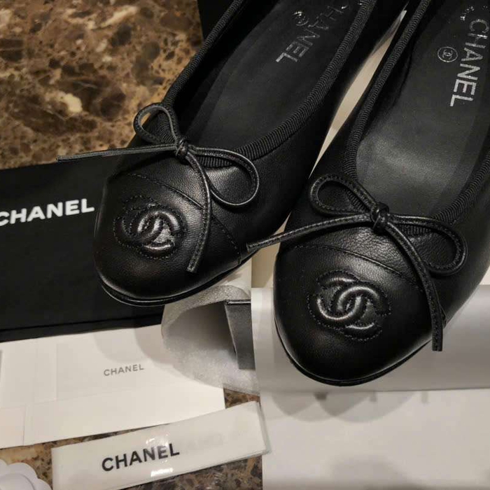 Giày Búp Bê Chanel Da Thật VIP 1:1 Được Yêu Thích Tại TPHCM