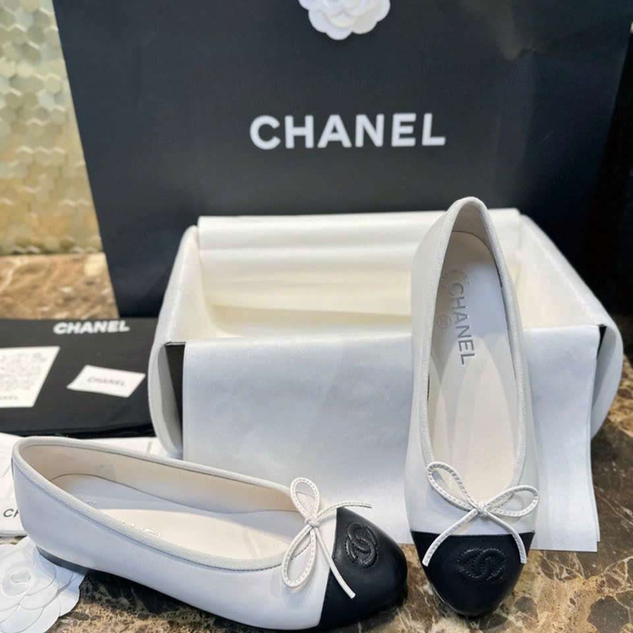 Giày Búp Bê Chanel Da Thật VIP 1:1 Được Yêu Thích Tại TPHCM