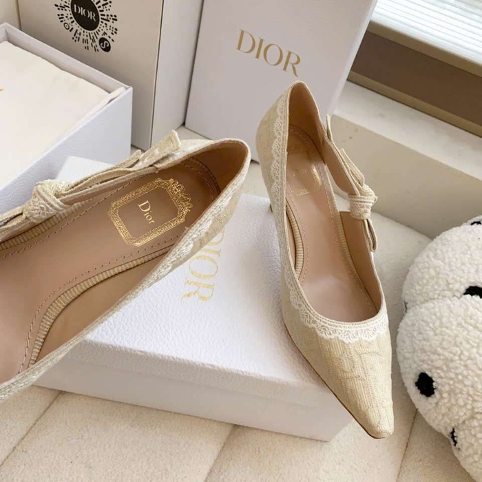 Giày Cao Gót Jadior Màu Nu Luxury Dễ Phối Đồ Công Sở Nữ