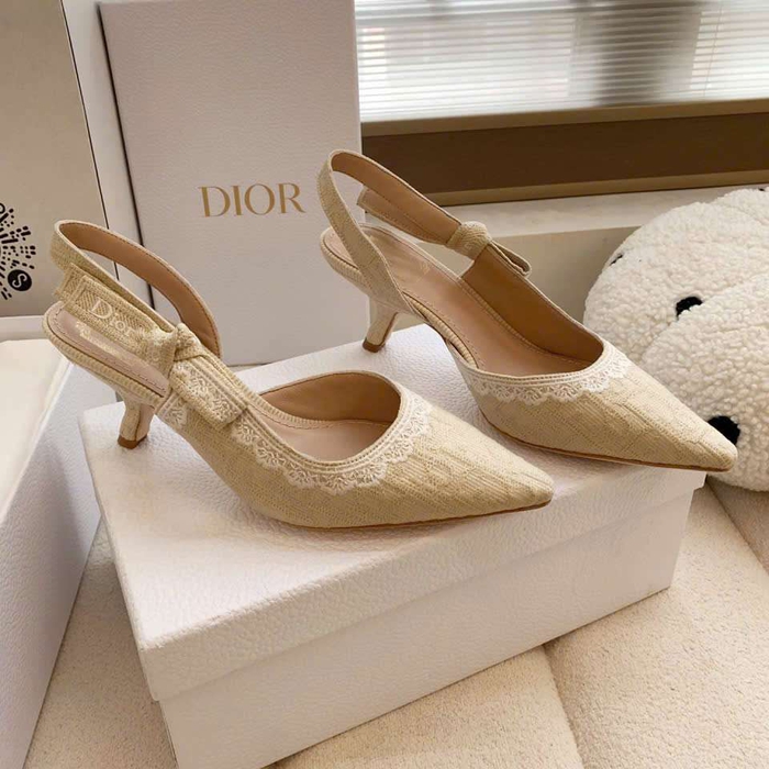 Giày Cao Gót Jadior Màu Nu Luxury Dễ Phối Đồ Công Sở Nữ