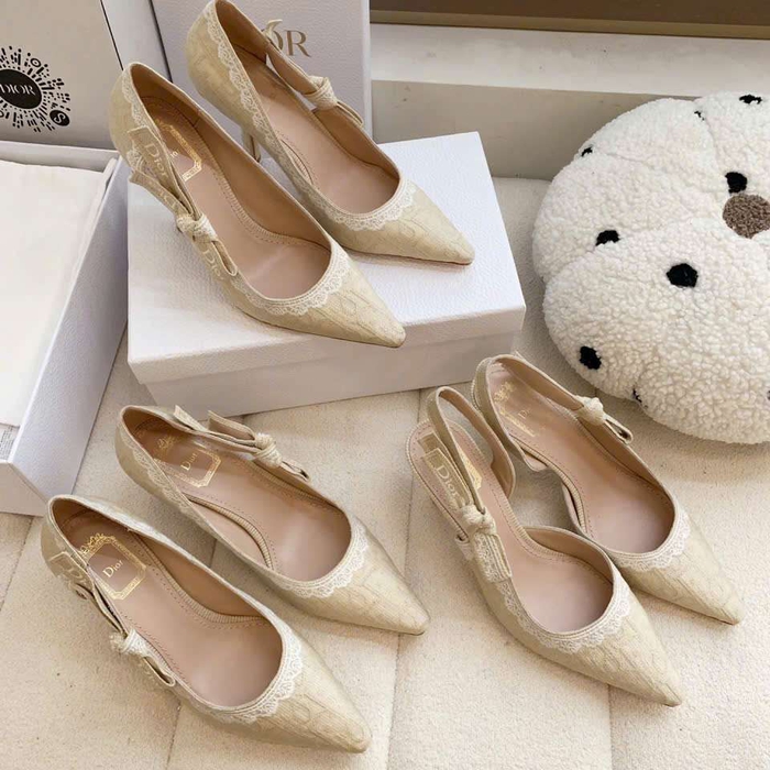 Giày Cao Gót Jadior Màu Nu Luxury Dễ Phối Đồ Công Sở Nữ