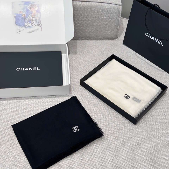  Khăn Choàng Chanel 100% Cashmere VIP 1:1 Làm Quà Tặng Cho Phái Đẹp  