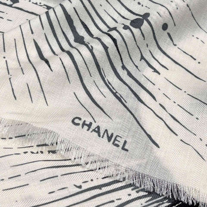 Khăn Choàng Chanel Cashmere Luxury Phong Cách Thời Thượng Cho Phái Đẹp