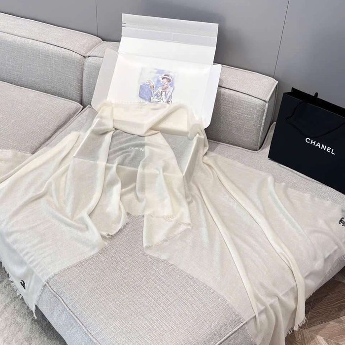  Khăn Choàng Chanel 100% Cashmere VIP 1:1 Làm Quà Tặng Cho Phái Đẹp  