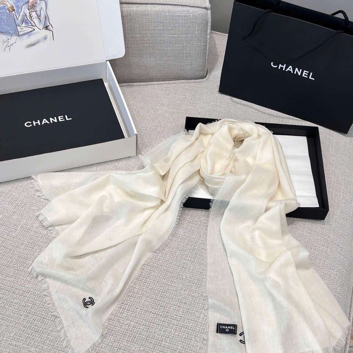  Khăn Choàng Chanel 100% Cashmere VIP 1:1 Làm Quà Tặng Cho Phái Đẹp  