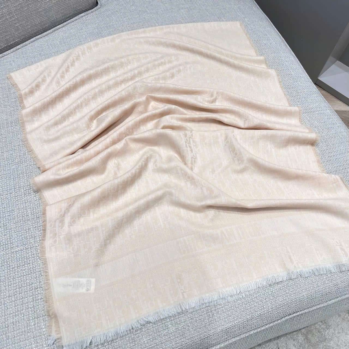 Khăn Dior Nữ Họa Tiết Oblique Bản Lớn Mềm Nhẹ Thanh Lịch