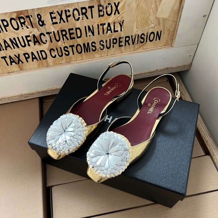 Bst Giày Sandal Chanel Đế Bệt Like Auth Thanh Lịch Và Tinh Tế