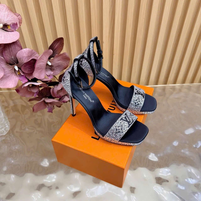 Shop Giày Sandal LV Đính Đá Siêu Cấp Tại Cần Thơ Tôn Dáng Khi Đi Tiệc