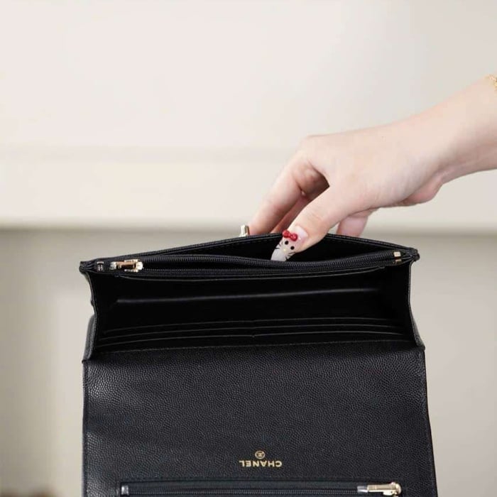 Túi Chanel Woc 25k Da Bê Size 19cm Tiện Dụng Năng Động