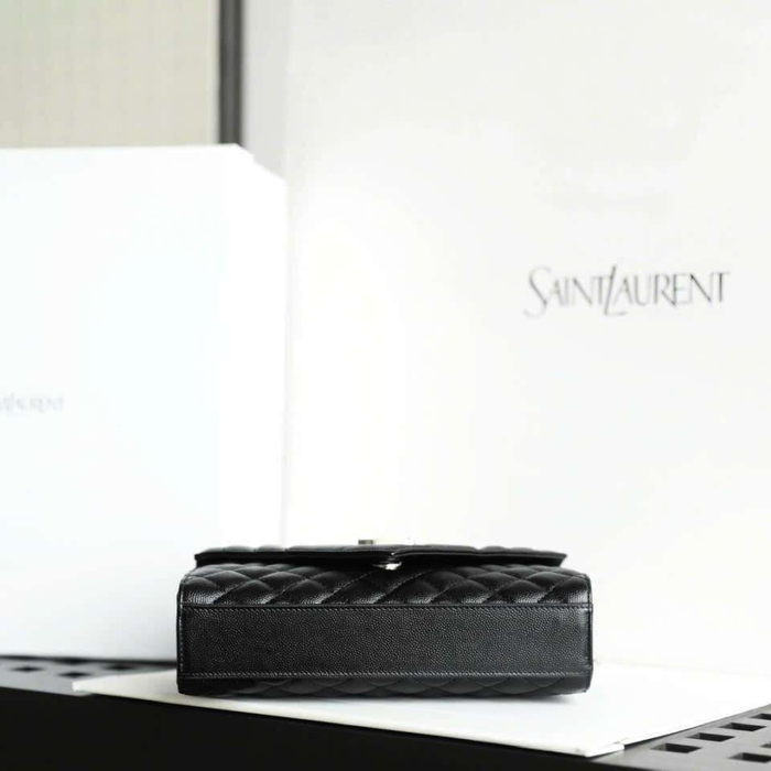 Túi Ysl Envelope Luxury Da Bê Màu Trắng Dùng Khi Đi Chơi
