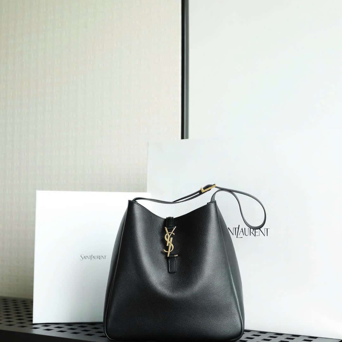 Túi Ysl LE 5 À 7 Vip Màu Nâu Bò Đơn Giản Nhưng Vẫn Đẹp