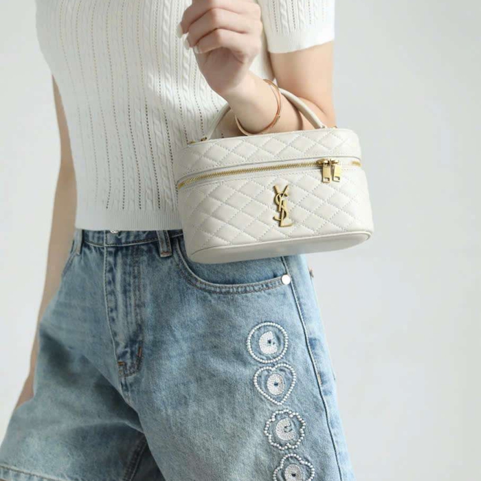 Bộ Sưu Tập Túi Ysl Vanity Bag Da Cừu Dùng Khi Đi Tiệc