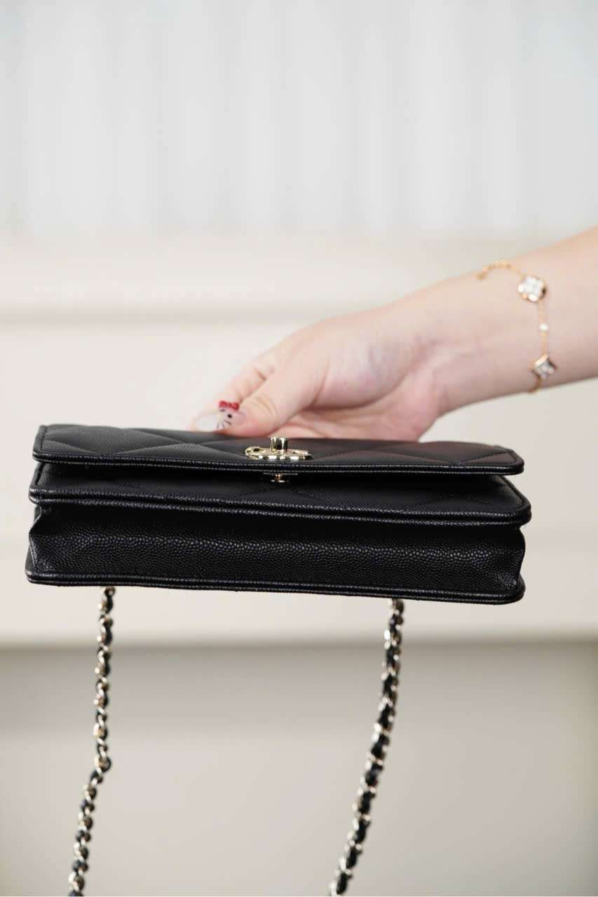 Túi Chanel Woc 25k Da Bê Size 19cm đeo thực tế năng động Túi Chanel Woc 25k Da Bê Size 19cm đeo thực tế năng động