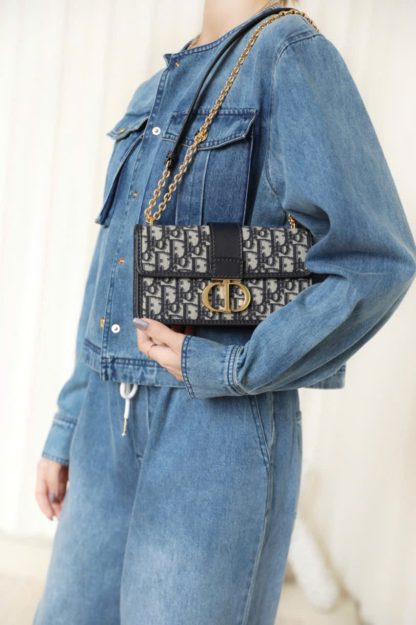 túi dior montaigne khóa cd họa tiết oblique túi dior montaigne khóa cd họa tiết oblique