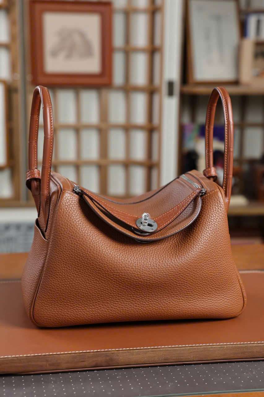Túi Hermes Lindy Chế tác thủ công Túi Hermes Lindy Chế tác thủ công