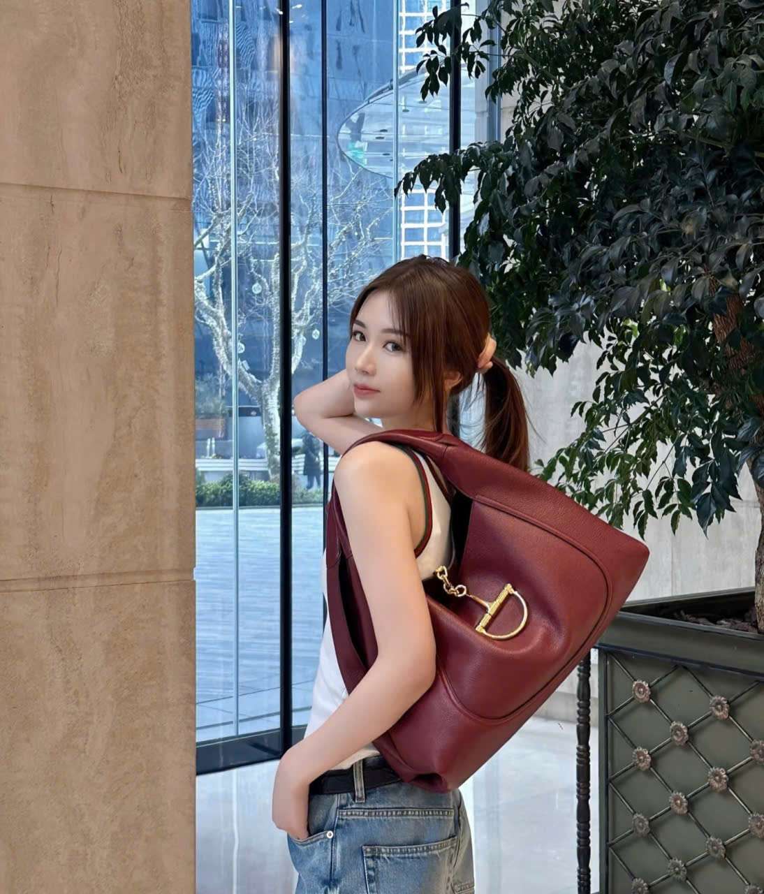 Túi Xách Gucci Softbit Da Thật Màu Đỏ Đô Cao Cấp Túi Xách Gucci Softbit Da Thật Màu Đỏ Đô Cao Cấp